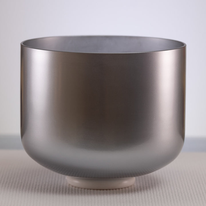 10" G+43 Silver Star Crystal Singing Bowl