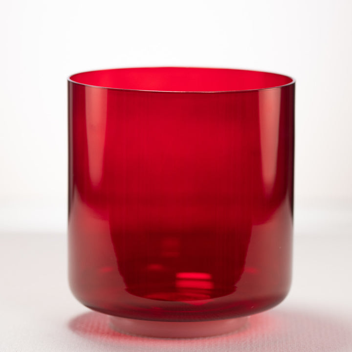7" A#-16 Ruby Ray Crystal Singing Bowl
