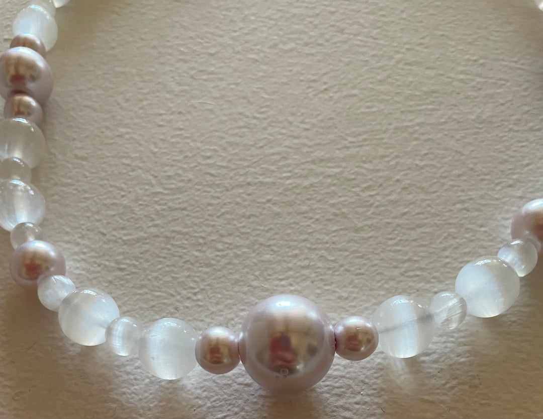 Selenite Necklace