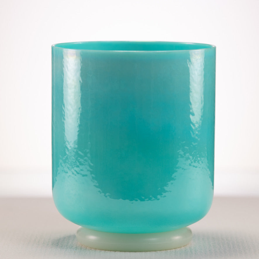 Turquoise blue third eye singing bowl