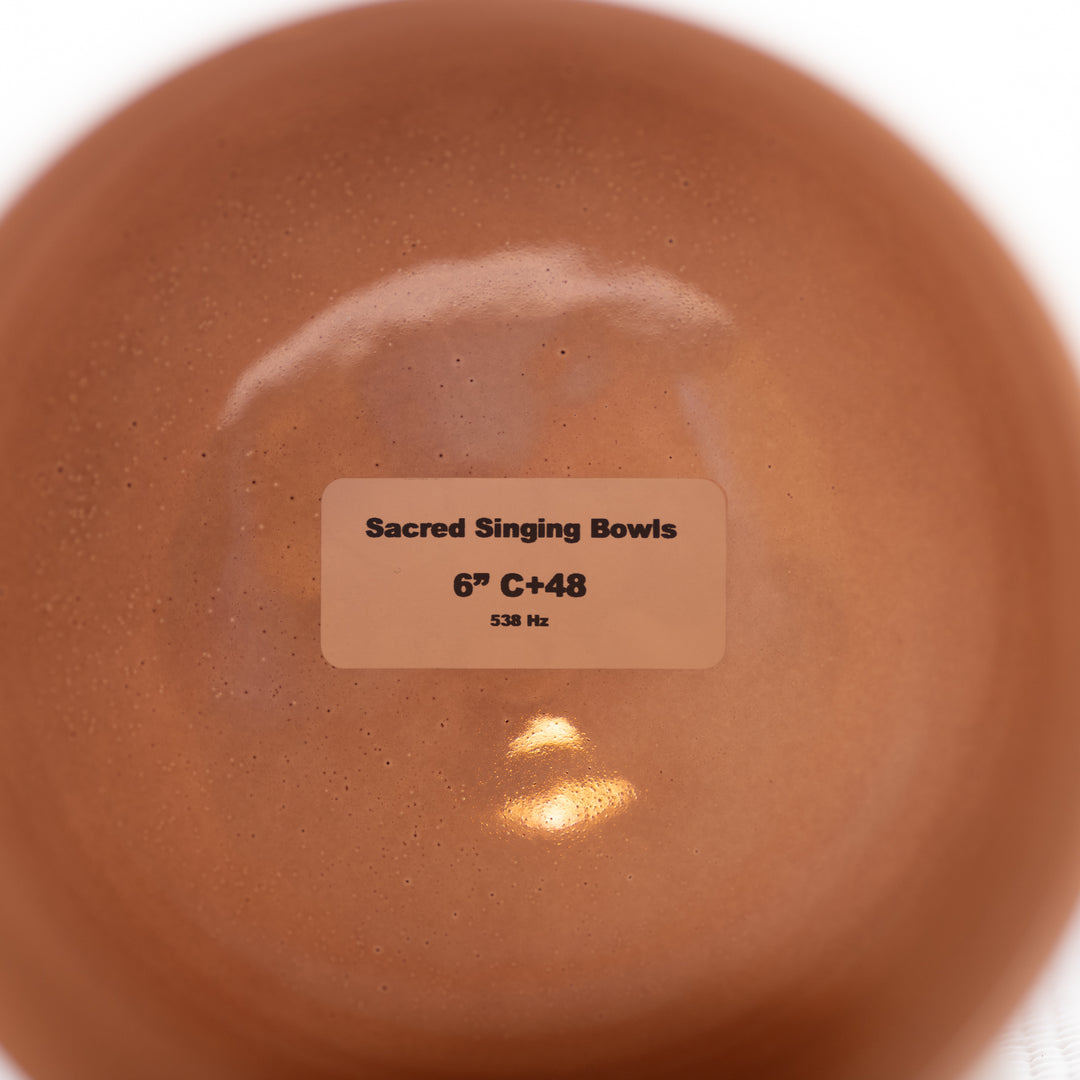 5th octave crystal singing bowl