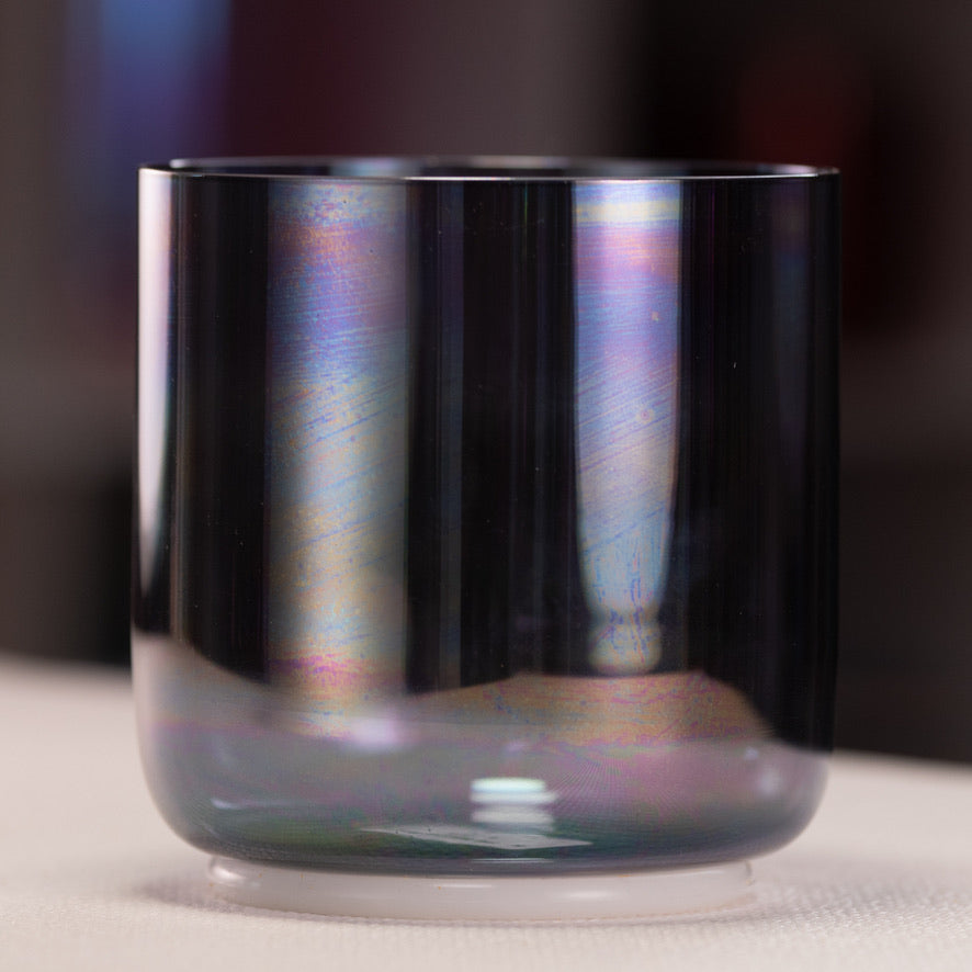 6" D#+19 Midnight Magic Crystal Singing Bowl from Bowls of Sound