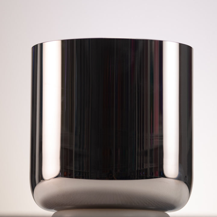 6" E-18 Silver Star Crystal Singing Bowl from Bowls of Sound