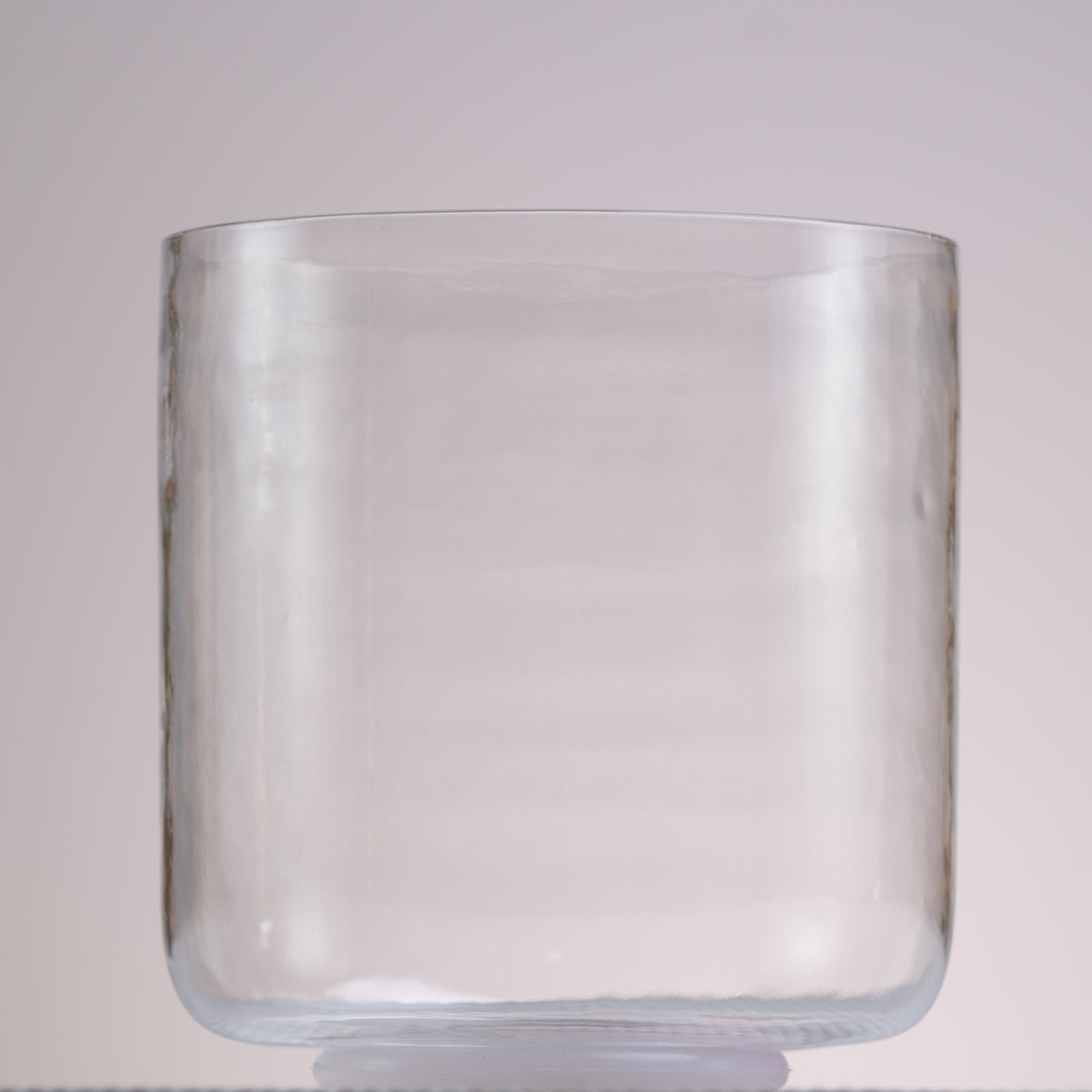Sacred Singing Bowls: 6" E-32 Clear Quartz Crystal Singing Bowl