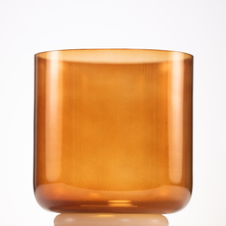 Brown crystal singing bowl