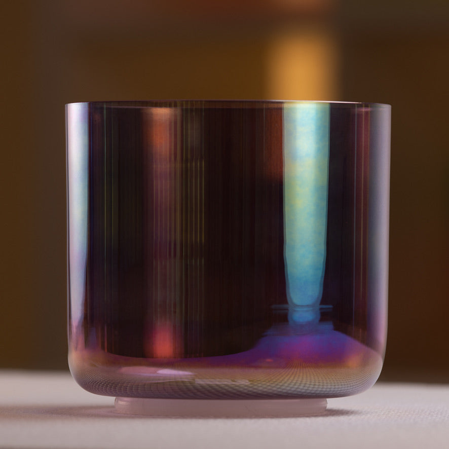 6" F#-21 Amethyst Activation Crystal Singing Bowl from Bowls of Sound