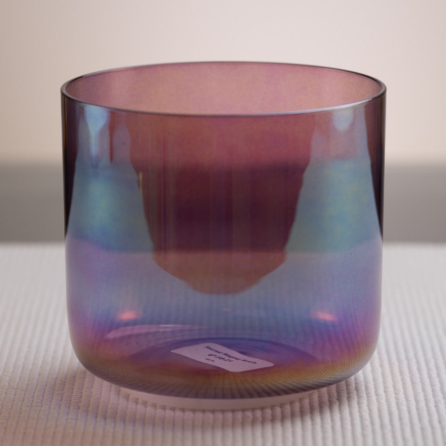 Purple heart chakra singing bowl