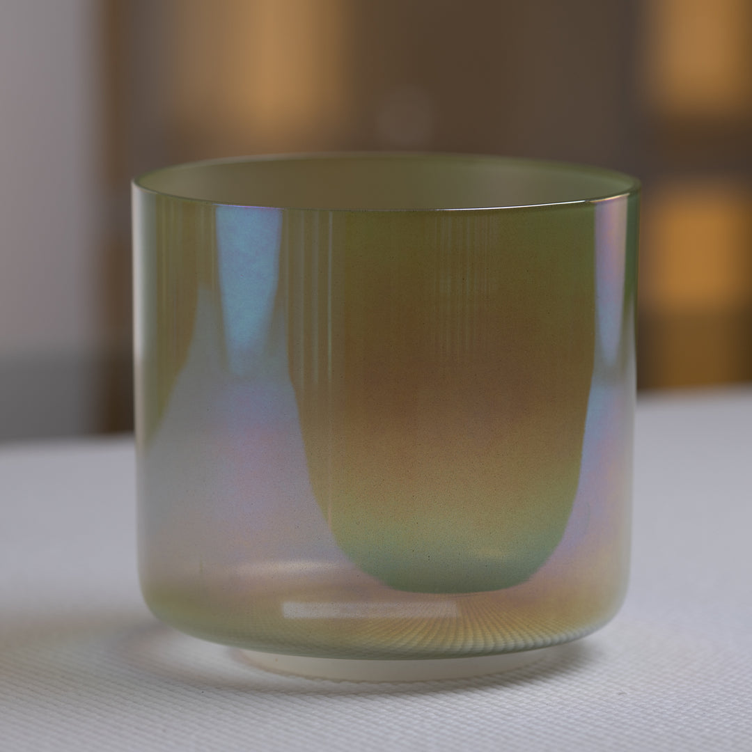 6" F#-27 Garden Goddess Crystal Singing Bowl from Bowls of Sound