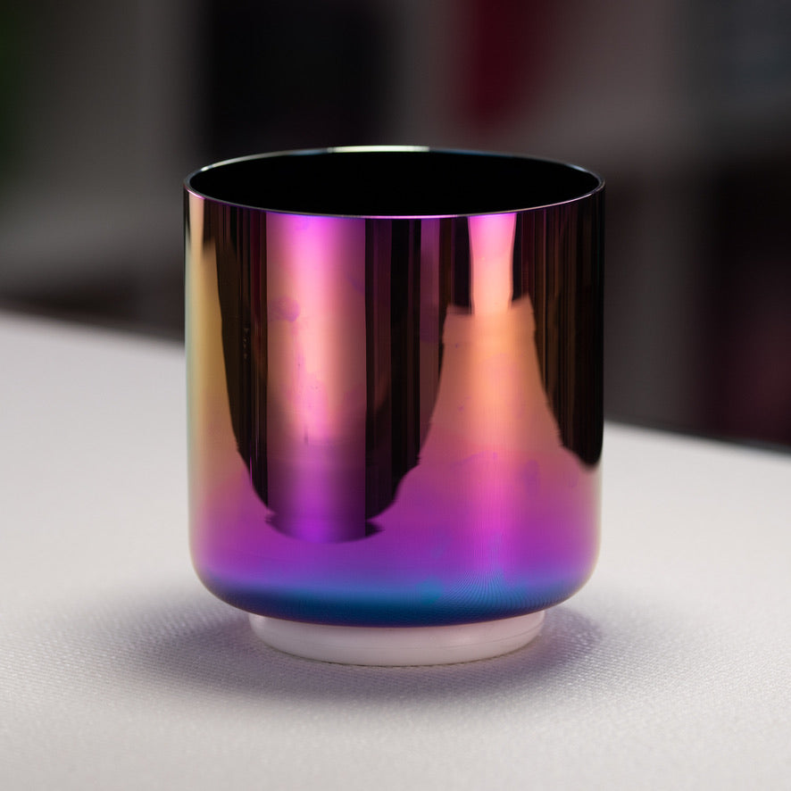 6" F#-2 Celestial Rainbow Singing Bowl from Bowls of Sound