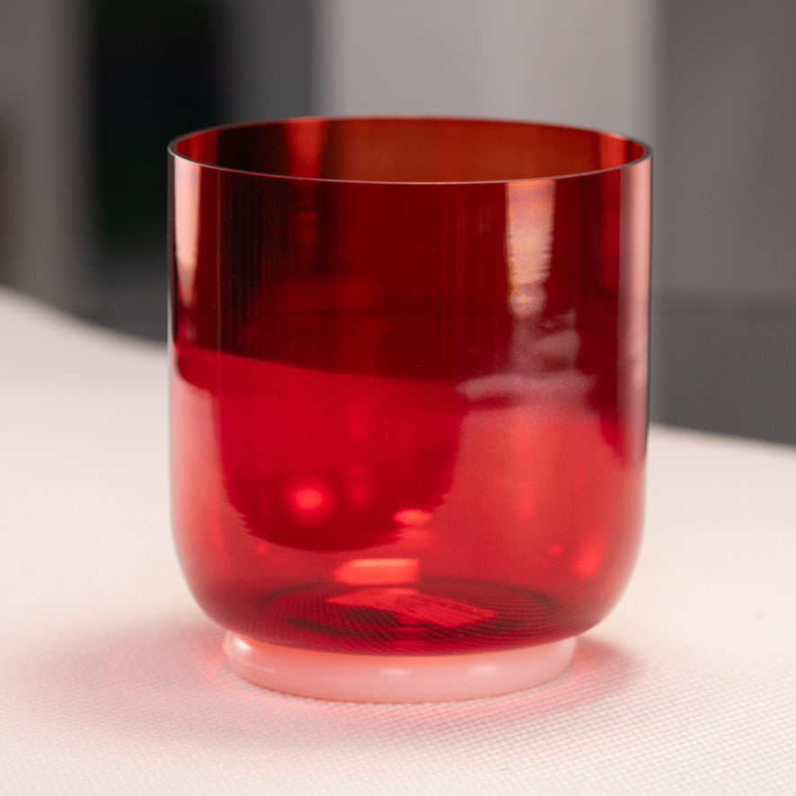6" F+28 Sacred Fire Crystal Singing Bowl from Bowls of Sound