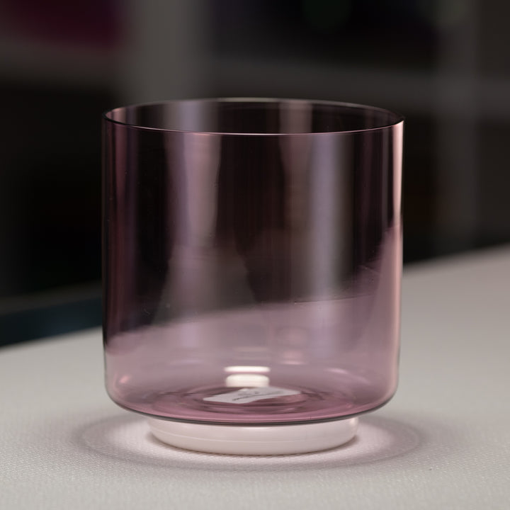 Purple crystal sound bowl