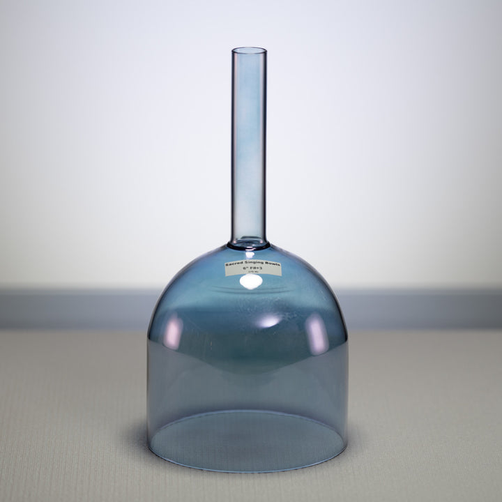 Blue heart chakra singing bowl