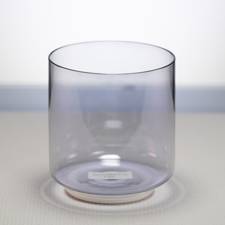 Blue throat chakra singing bowl
