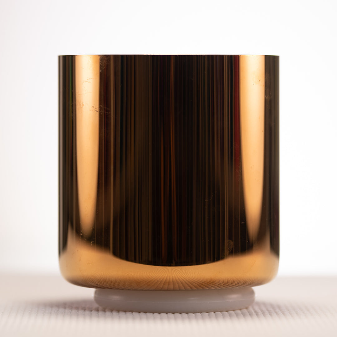 6" G-36 Golden Light Crystal Singing Bowl from Sacred Singing Bowls™