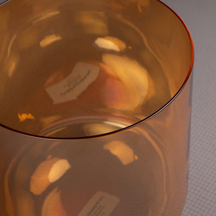7.25" A-20 Topaz Transformation Crystal Singing Bowl from Sacred Singing Bowls™
