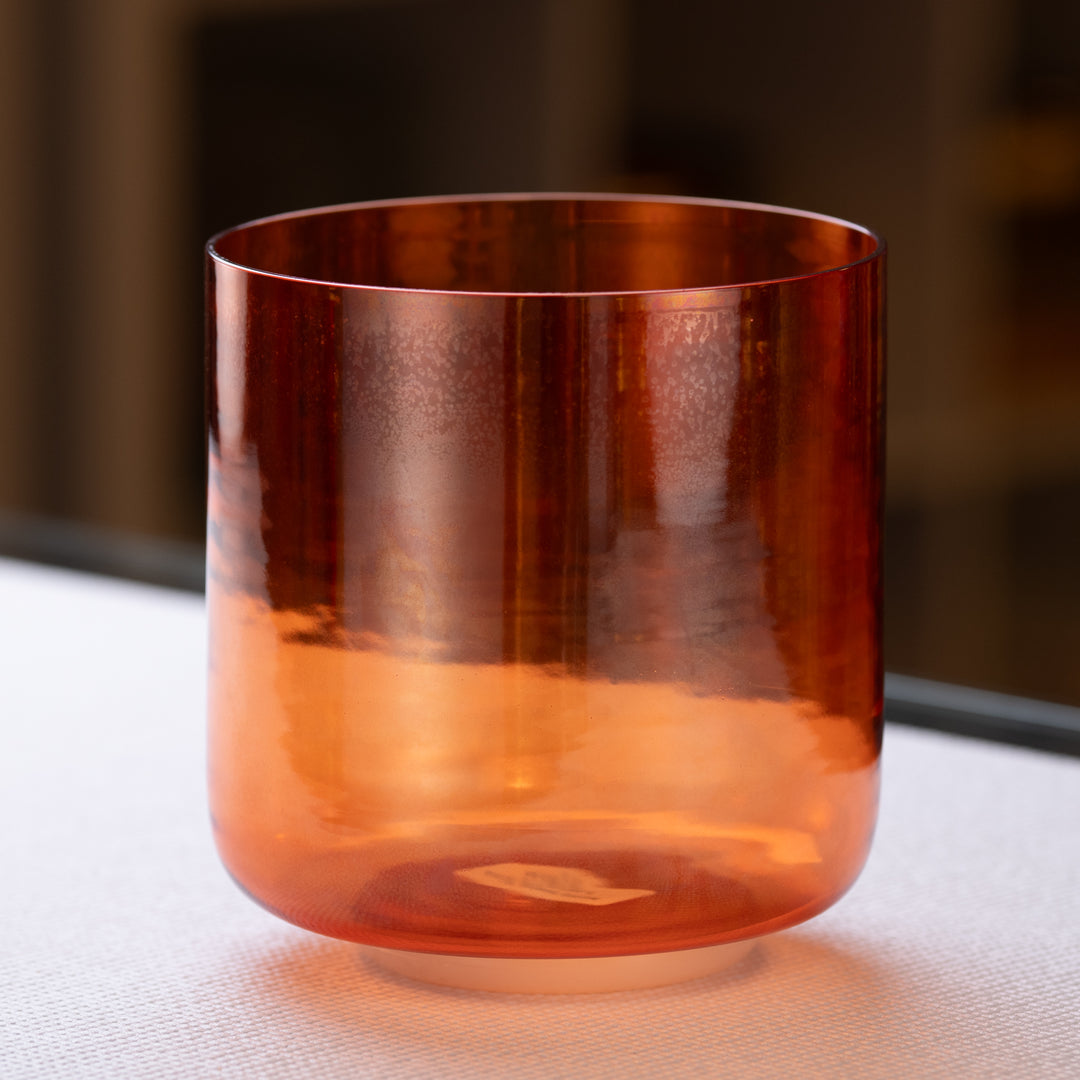 7.25" B+35 Topaz Transformation Crystal Singing Bowl from Bowls of Sound