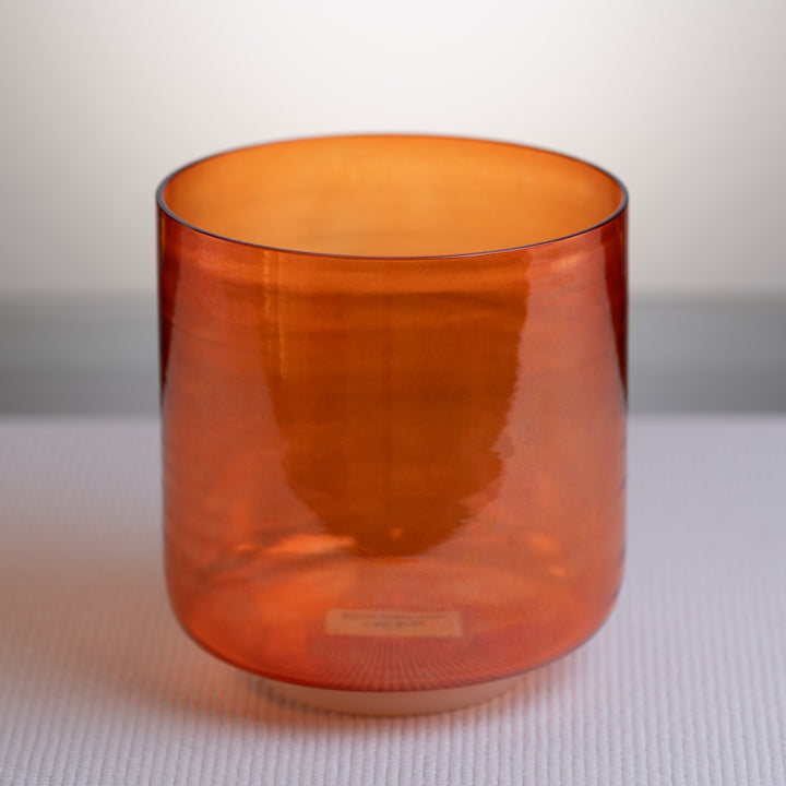 7.25" B+35 Topaz Transformation Crystal Singing Bowl from Sacred Singing Bowls™