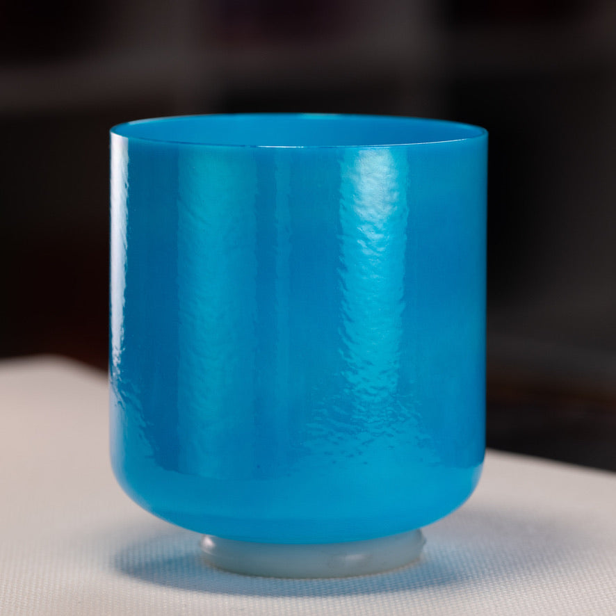 7.25" C+14 Serenity Sky Crystal Singing Bowl from Bowls of Sound