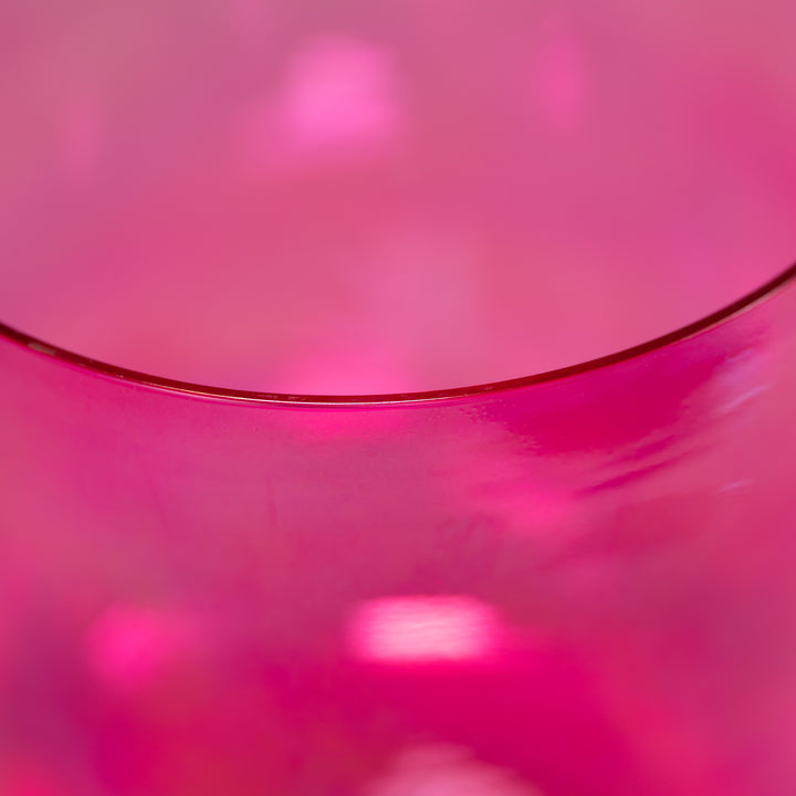 Fractal Fuchsia singing bowl for sound healing