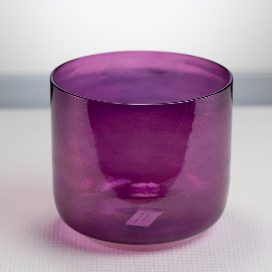 7.25" D+42 Healing Violet Flame Crystal Singing Bowl from Sacred Singing Bowls™