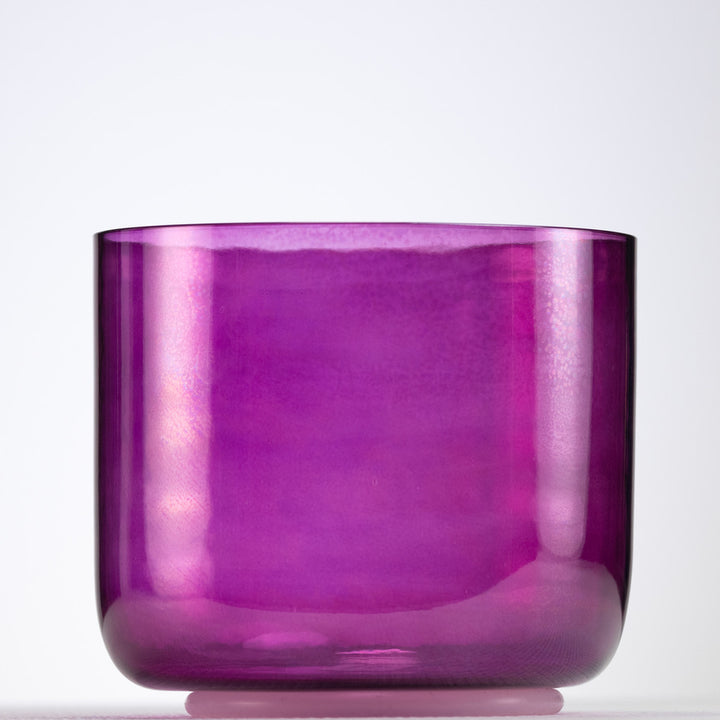 Crystal singing bowl for sound baths