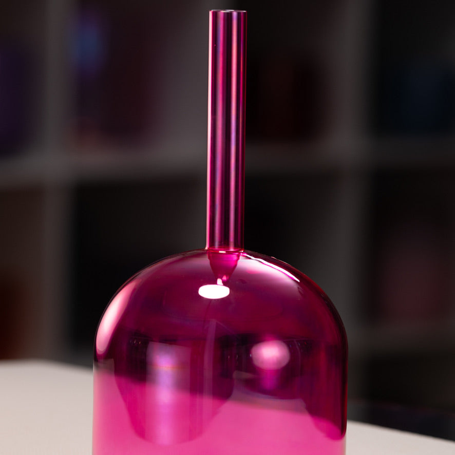 Crystal sound bowl in pink