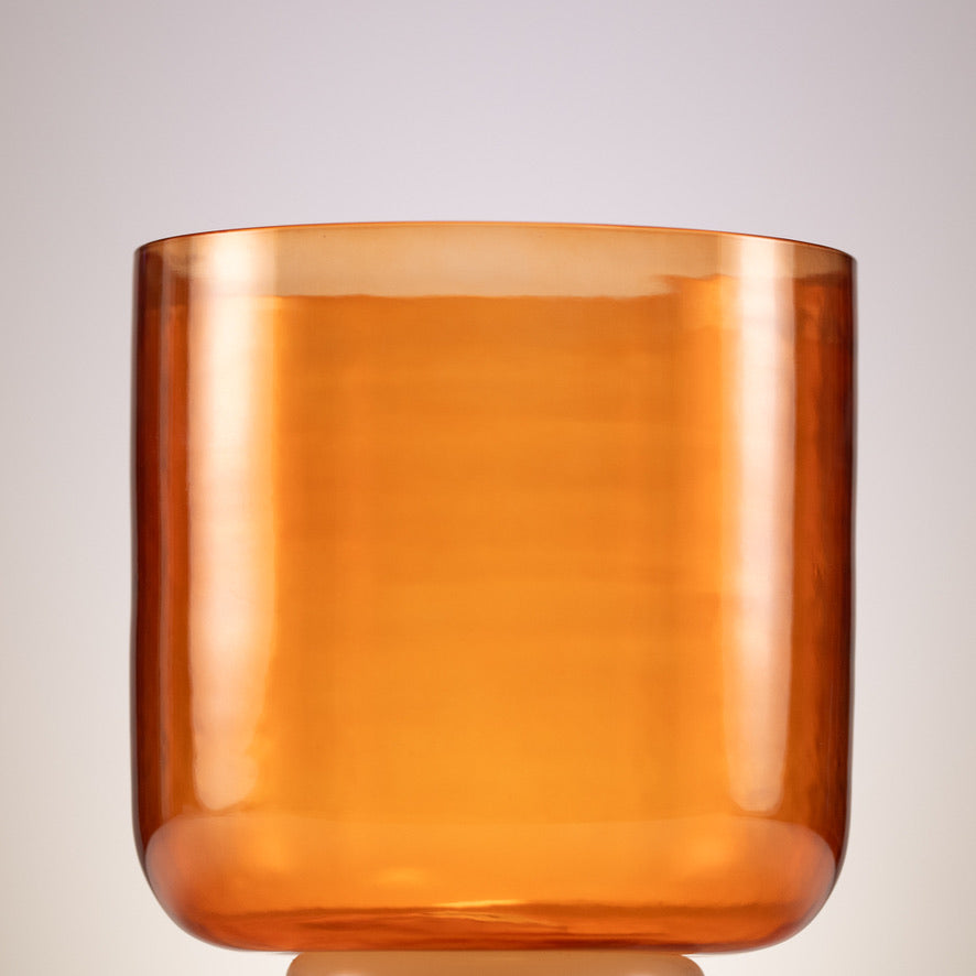7.5" A-38 Setting Sun Crystal Singing Bowl from Sacred Singing Bowls™