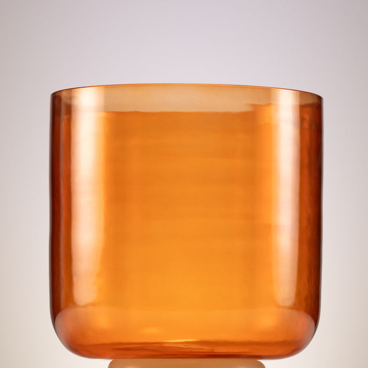 7.5" A-38 Setting Sun Crystal Singing Bowl from Sacred Singing Bowls™