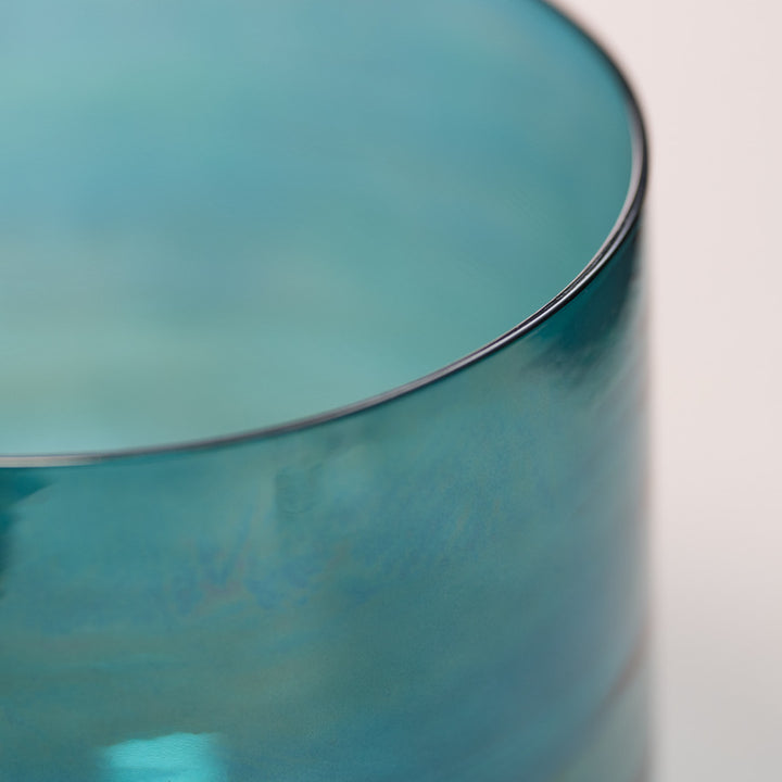Close up of a Marine Dream crystal singing bowl
