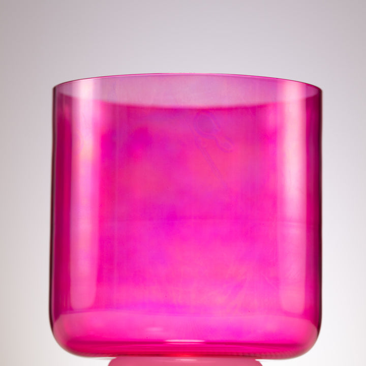 7.5" B-22 Fractal Fuchsia Singing Bowl from Sacred Singing Bowls™
