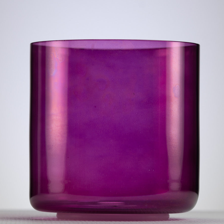 7.5" B+42 Healing Violet Flame Crystal Singing Bowl from Sacred Singing Bowls™