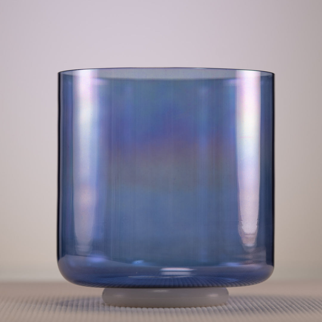 7.5" C-44 Indigo Child Crystal Singing Bowl from Sacred Singing Bowls™