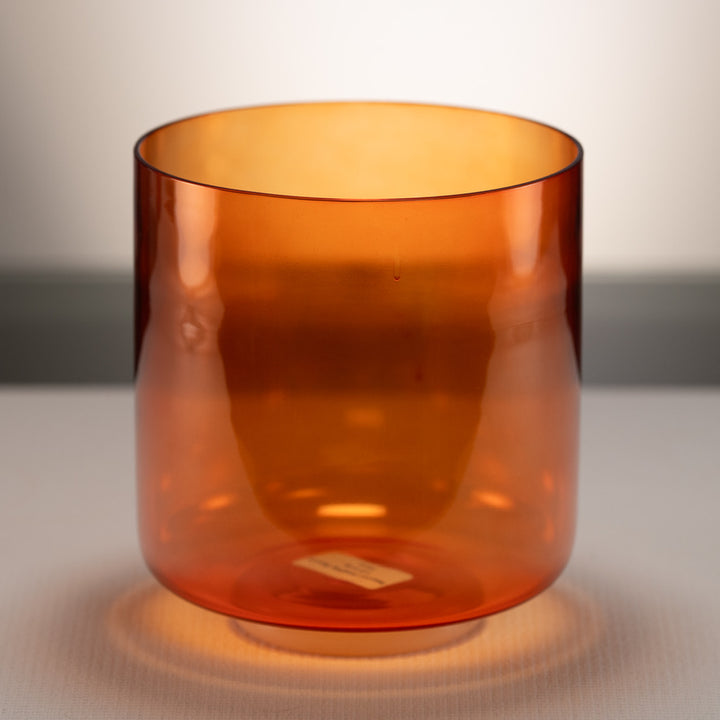 7.5" C-46 Setting Sun Crystal Singing Bowl from Sacred Singing Bowls