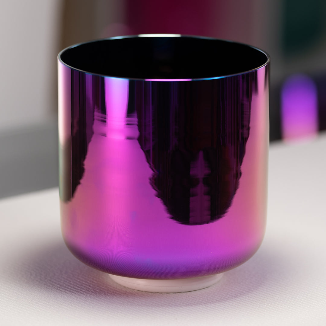 7.5" C#+27 Celestial Rainbow Singing Bowl from Bowls of Sound