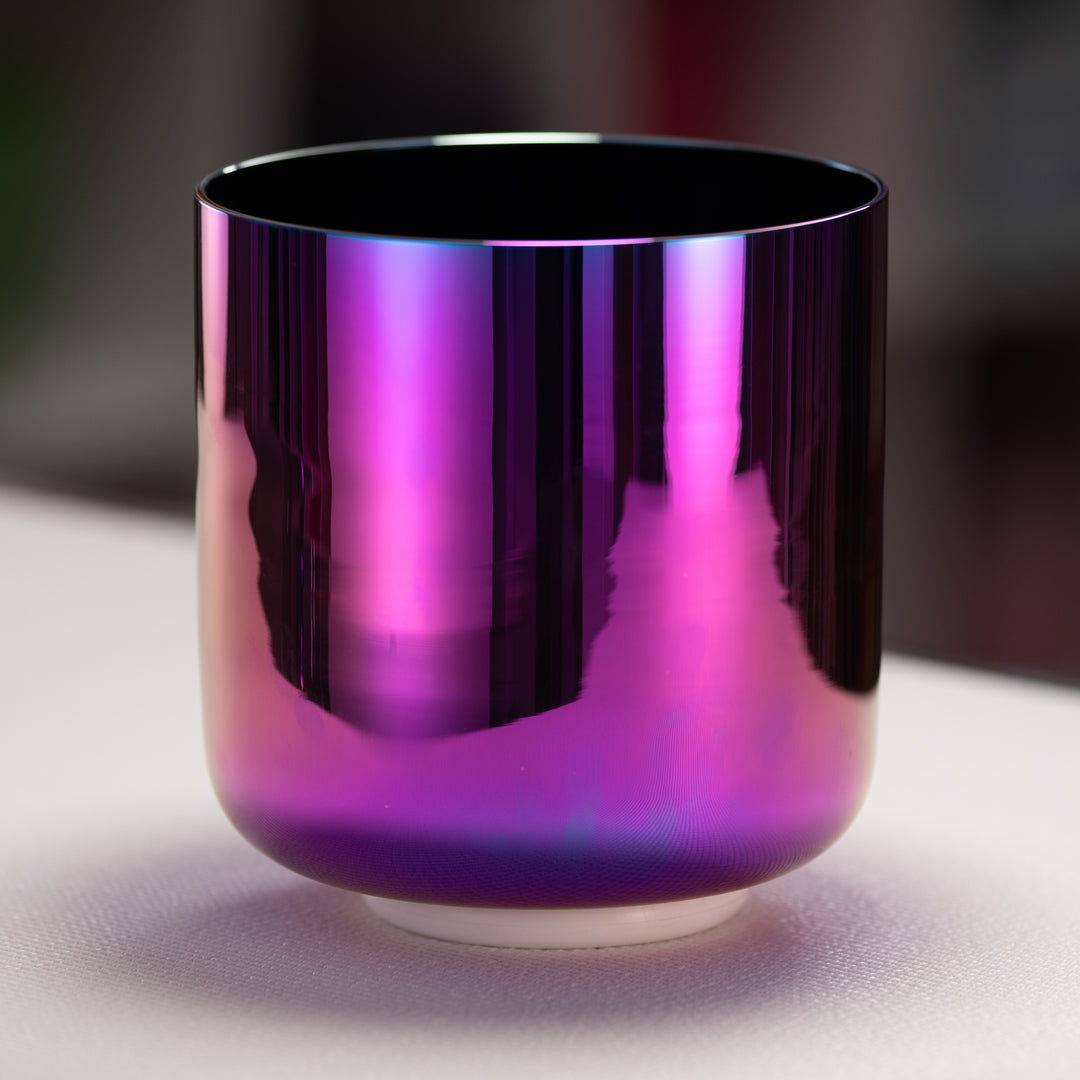7.5" C#+27 Celestial Rainbow Singing Bowl from Sacred Singing Bowls™