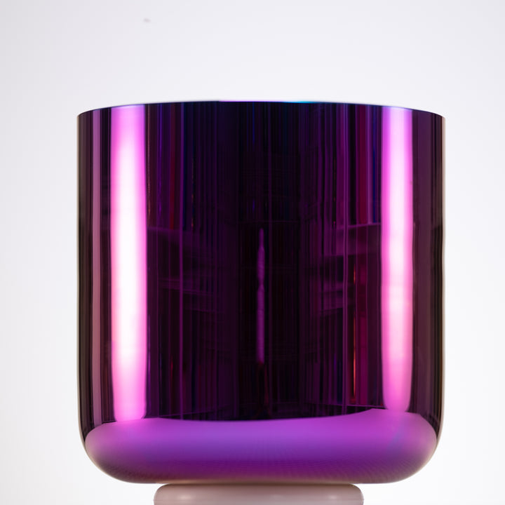 Crystal singing bowl for sound healing