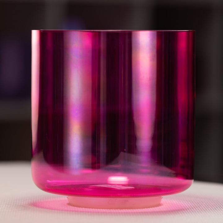 7.5" C+34 Fractal Fuchsia Singing Bowl from Bowls of Sound