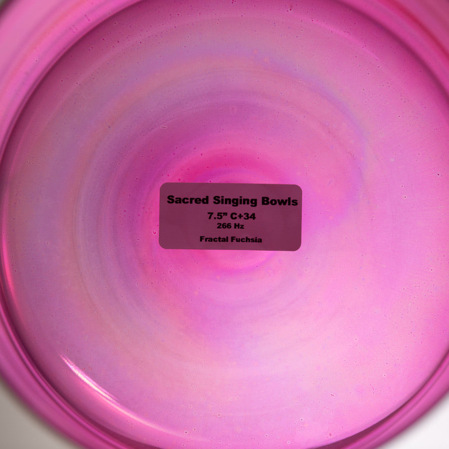 C Note crystal singing bowl