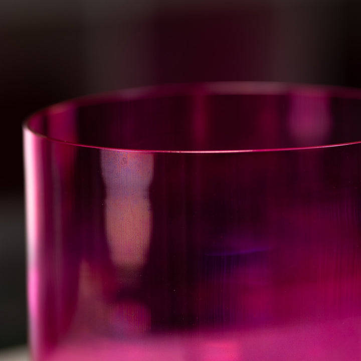 Singing bowl close up