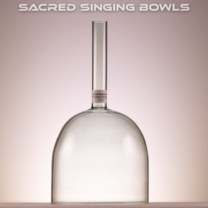 7.5" C#+48 Sacred Sage Handheld Crystal Singing Bowl from Bowls of Sound