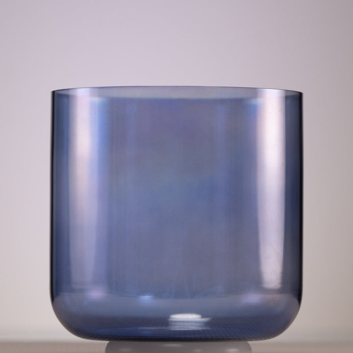 7.5" C+5 Indigo Child Crystal Singing Bowl, Perfect Pitch from Sacred Singing Bowls™