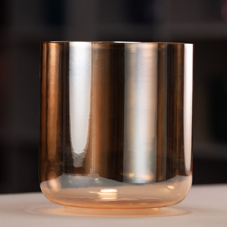 7.5" D-34 Topaz Transformation Crystal Singing Bowl from Bowls of Sound