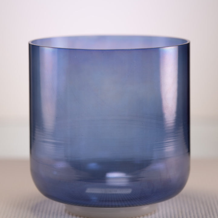 7.5" D+19 Indigo Child Crystal Singing Bowl from Sacred Singing Bowls™
