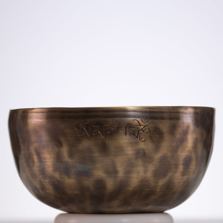 Heart chakra sound bowl
