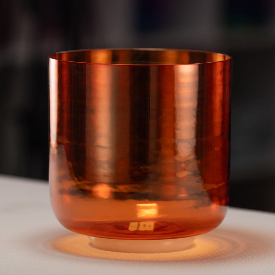 7.5" G#+47 Setting Sun Crystal Singing Bowl from Bowls of Sound