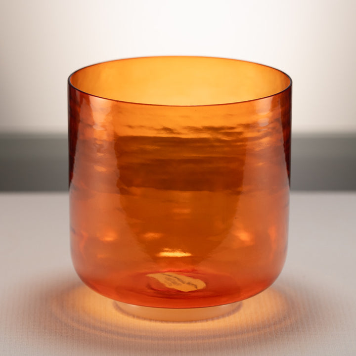 7.5" G#+47 Setting Sun Crystal Singing Bowl from Sacred Singing Bowls™