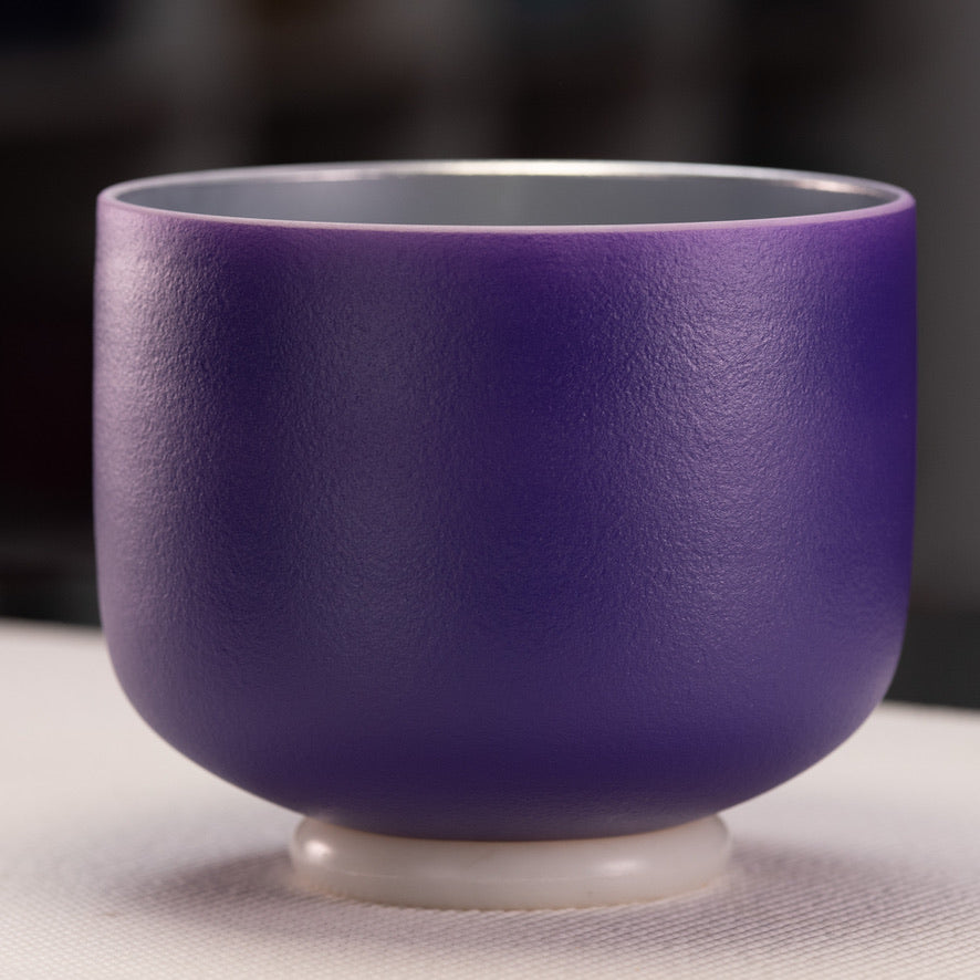 Purple third eye chakra bowl