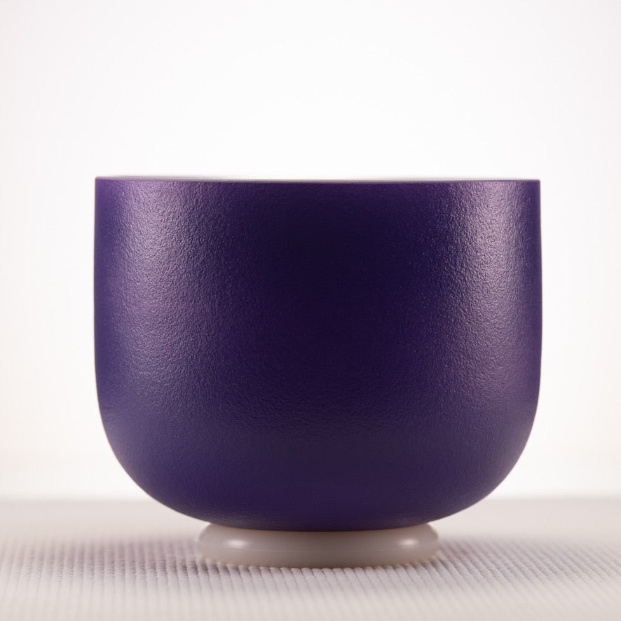 Purple sacral chakra sound bowl