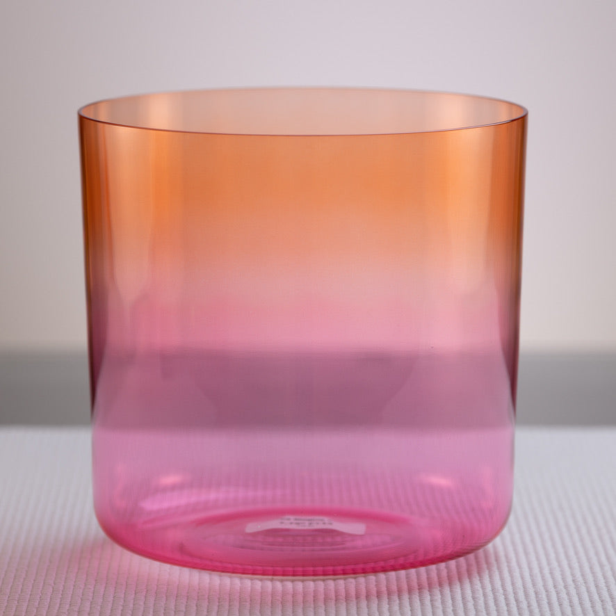 Heart chakra singing bowl