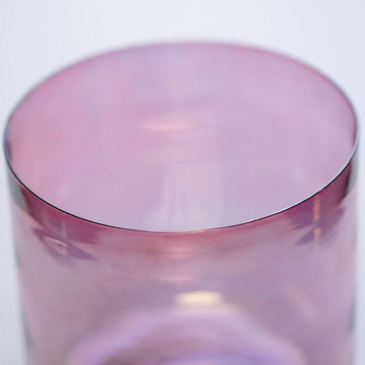 Crystal bowl for meditation